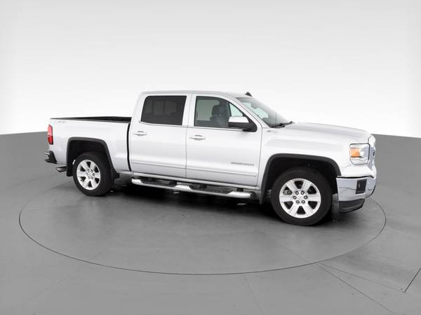 2015 GMC Sierra 1500 Crew Cab SLT Pickup 4D 5 3/4 ft pickup Silver -... for sale in Riverdale, IL – photo 14