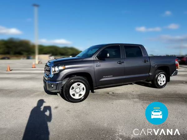 2018 Toyota Tundra CrewMax SR5 Pickup 4D 5 1/2 ft pickup Gray - -... for sale in Imperial Beach, CA – photo 3