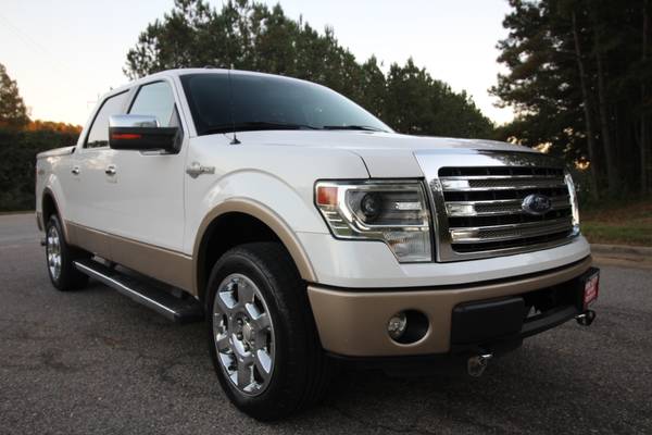 2013 FORD F150 CREW CAB KING RANCH 4WD - cars & trucks - by dealer -... for sale in Garner, NC – photo 7