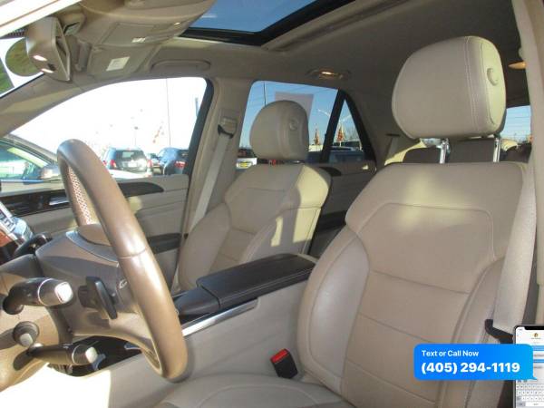 2013 Mercedes-Benz M-Class ML 350 4MATIC AWD 4dr SUV 0 Down WAC for sale in Oklahoma City, OK – photo 13
