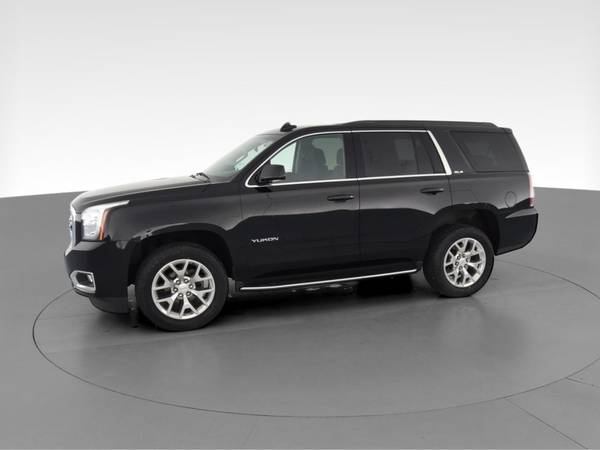 2017 GMC Yukon SLE Sport Utility 4D suv Black - FINANCE ONLINE -... for sale in Manchester, NH – photo 4