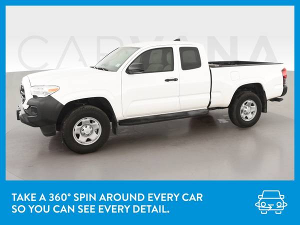 2019 Toyota Tacoma Access Cab SR Pickup 4D 6 ft pickup White for sale in Chicago, IL – photo 3
