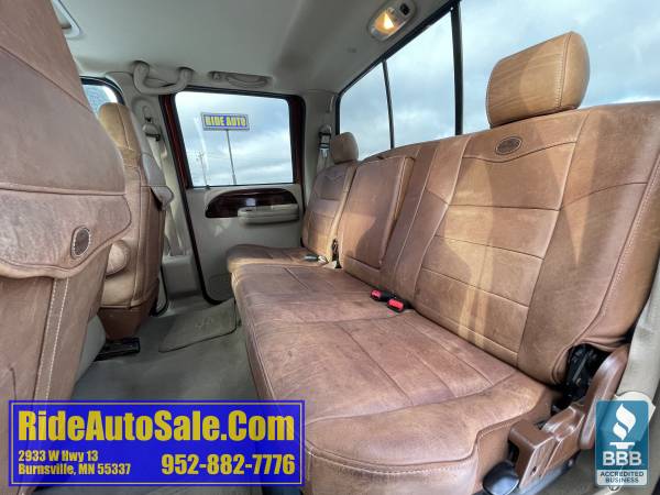 2006 Ford F250 F-250 King Ranch Crew cab 4x4 gas 5 4 V8 leather NICE for sale in Burnsville, MN – photo 12