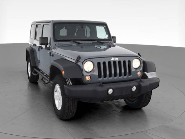 2015 Jeep Wrangler Unlimited Sport S SUV 4D suv Gray - FINANCE... for sale in Seffner, FL – photo 16