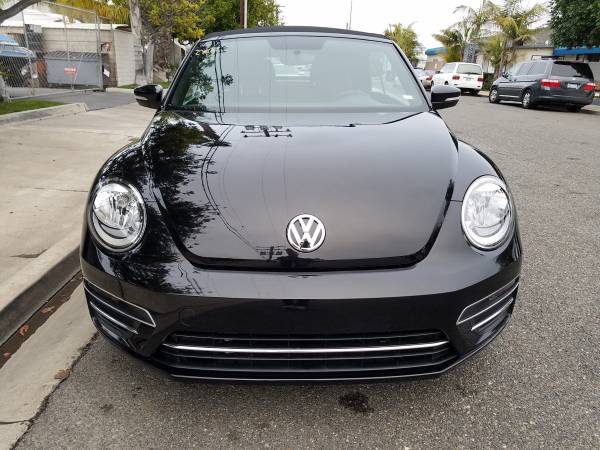 2018 VW VOLKSWAGEN BEETLE CONVERTIBLE BLACK ON BLACK for sale in Costa Mesa, CA – photo 9