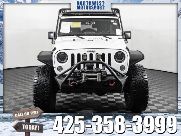 *ONE OWNER* Lifted 2015 *Jeep Wrangler* Unlimited Rubicon 4x4 - cars... for sale in Everett, WA – photo 9