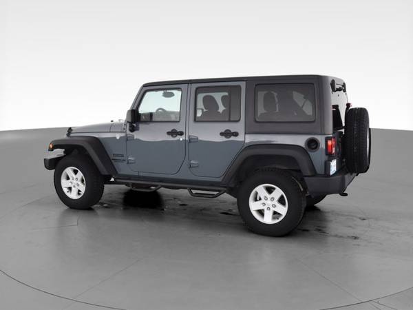 2015 Jeep Wrangler Unlimited Sport S SUV 4D suv Gray - FINANCE... for sale in Palmdale, CA – photo 6