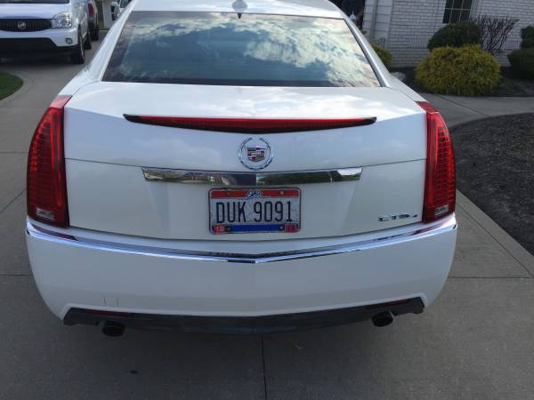 2009 Cadillac CTS4 AWD Pearl White- RARE COLOR, Black leather,Double M for sale in North Royalton, OH – photo 5