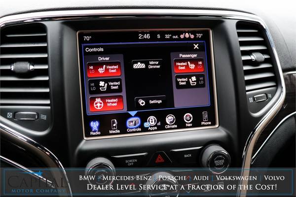 Jeep Grand Cherokee 4x4 w/Navi, Heated & Cooled Seats, Adaptive... for sale in Eau Claire, ND – photo 17