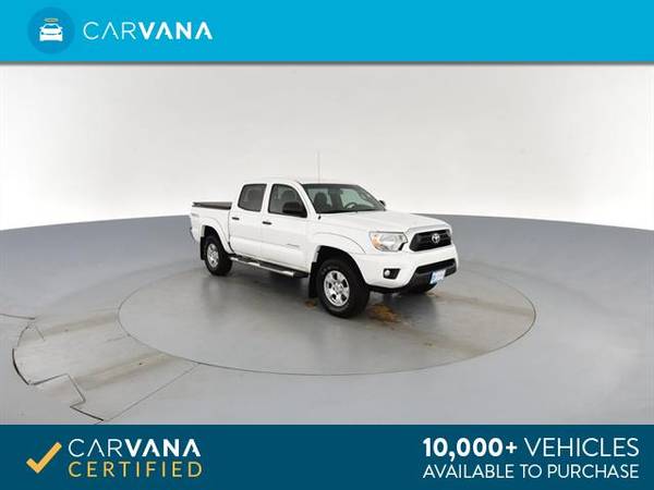 2013 Toyota Tacoma Double Cab PreRunner Pickup 4D 5 ft pickup WHITE - for sale in Covington, OH – photo 9