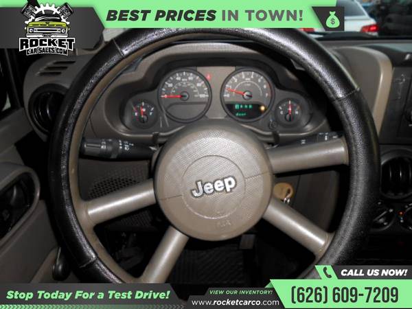 2009 Jeep Wrangler Unlimited X 4x4SUV PRICED TO SELL! - cars &... for sale in Covina, CA – photo 5