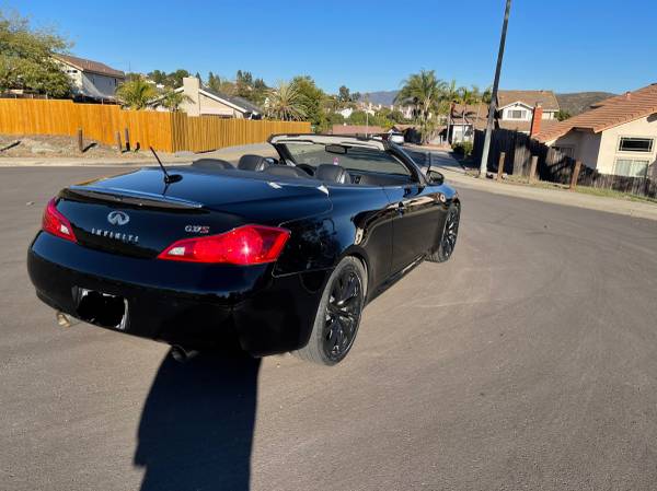 Gorgeous Black G37s Hardtop Convertible Coupe - - by for sale in La Mesa, CA – photo 10