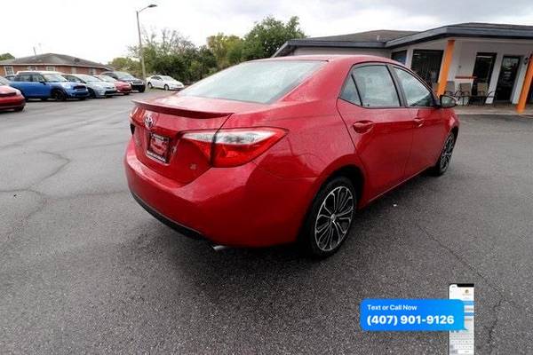2014 Toyota Corolla S CVT - - by dealer - vehicle for sale in Orlando, FL – photo 9