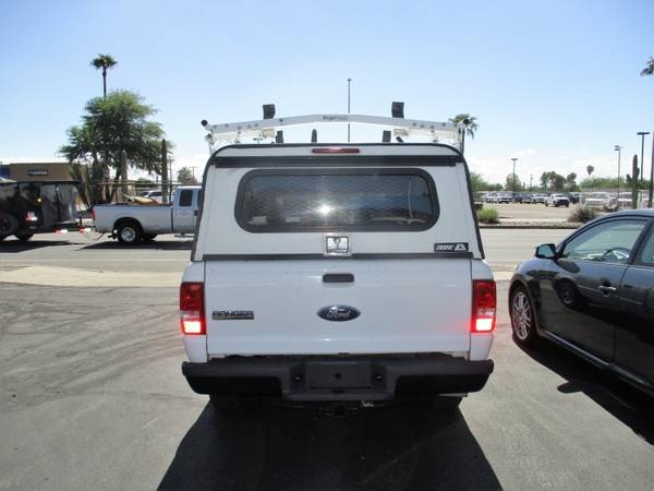 2011 Ford Ranger Regular Cab XL Pickup with Camper Shell and Ladder... for sale in Tucson, AZ – photo 5