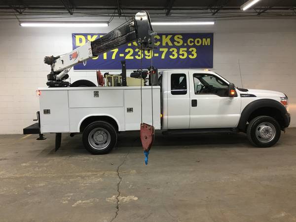 2014 Ford F-450 Super Cab 4X4 V10 Utility Bed Service Body W/Crane for sale in Other, AL – photo 11