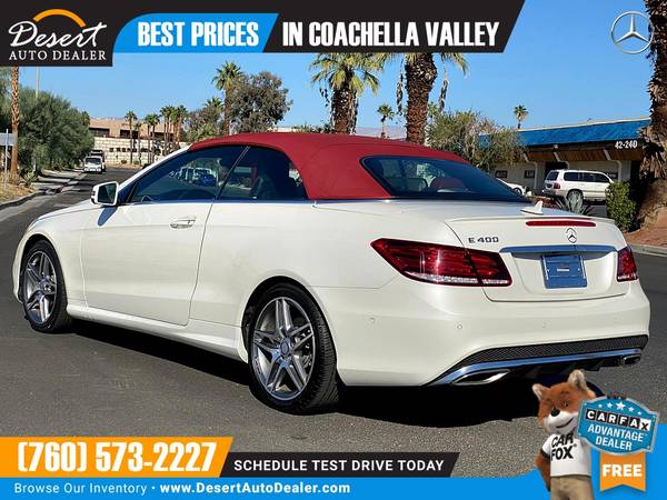 2017 Mercedes-Benz E 400 16,000 miles LIKE NEW 1 OWNER Convertible w... for sale in Palm Desert , CA – photo 11