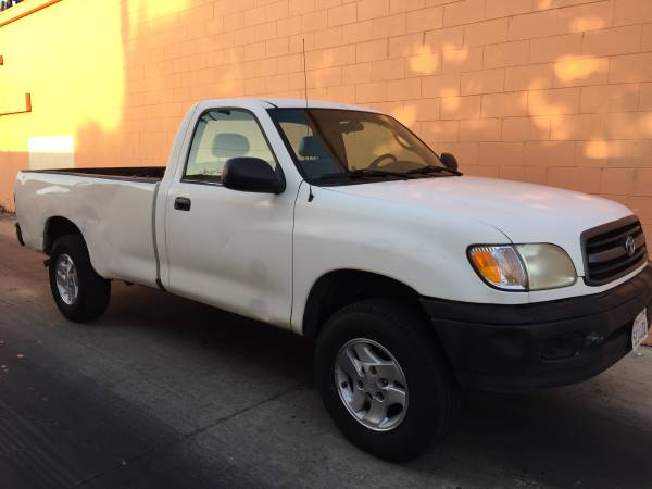 2002 TOYOTA TRUCK TUNDRA V6 WHITE LONGBED 91KMI RUNS EXCE CLEAN TITLE for sale in Westminster, CA – photo 4