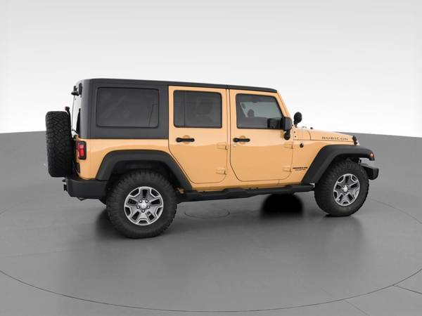 2014 Jeep Wrangler Unlimited Rubicon Sport Utility 4D suv Beige - -... for sale in Fort Myers, FL – photo 12