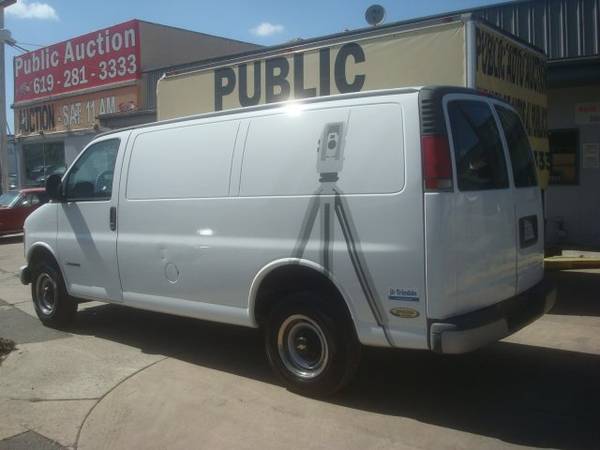 2002 Chevrolet Express Cargo Van Public Auction Opening Bid for sale in Mission Valley, CA – photo 2
