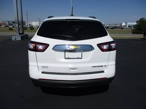 2016 Chevy Chevrolet Traverse LT suv White - - by for sale in Goldsboro, NC – photo 6