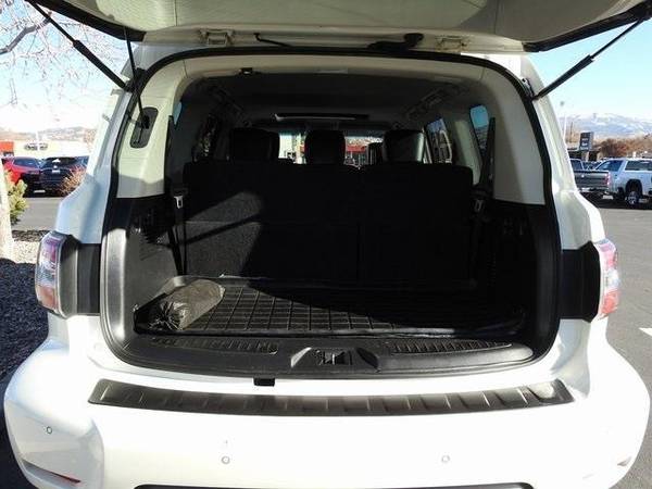 2017 Nissan Armada Platinum suv White - cars & trucks - by dealer -... for sale in Pocatello, ID – photo 14