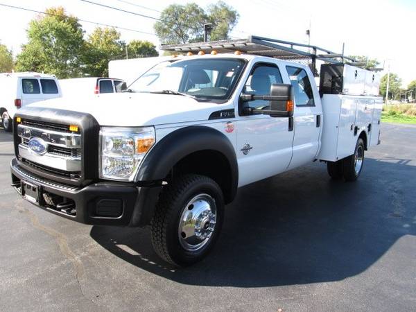 2016 Ford F-450 SD 4X4 Crew Cab Open Utility Body Ladder Rack DRW Die for sale in Spencerport, NY – photo 5