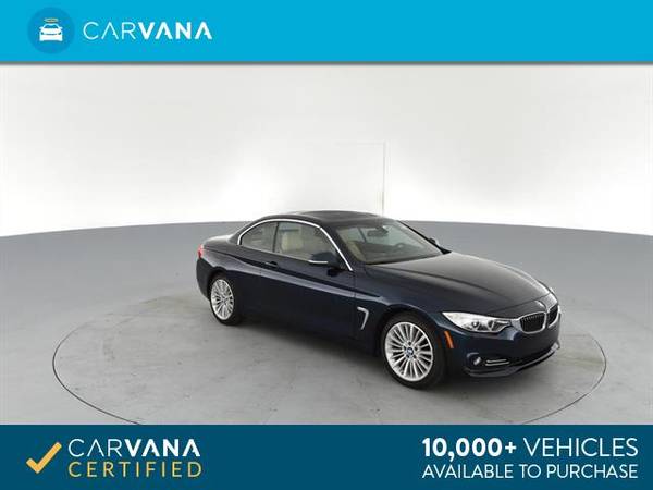 2014 BMW 4 Series 428i xDrive Convertible 2D Convertible Blue - for sale in Atlanta, MD – photo 9