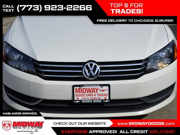 2012 Volkswagen Passat 2 5 SE FOR ONLY 120/mo! - - by for sale in Chicago, IL – photo 8