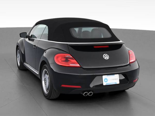 2014 VW Volkswagen Beetle 1.8T Convertible 2D Convertible Black - -... for sale in Roanoke, VA – photo 8