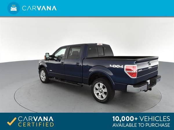 2013 Ford F150 SuperCrew Cab Lariat Pickup 4D 5 1/2 ft pickup Blue - for sale in Bowling green, OH – photo 8