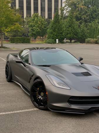 Custom Satin Grey C7 Corvette Clean Title - cars & trucks - by owner... for sale in Tyro, WA – photo 8