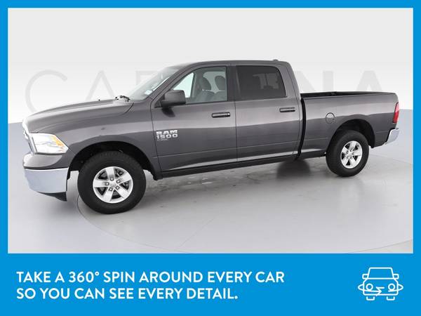 2020 Ram 1500 Classic Crew Cab SLT Pickup 4D 6 1/3 ft pickup Gray for sale in Champlin, MN – photo 3