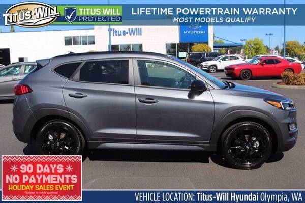 2019 Hyundai Tucson AWD All Wheel Drive Night SUV - cars & trucks -... for sale in Olympia, WA – photo 4