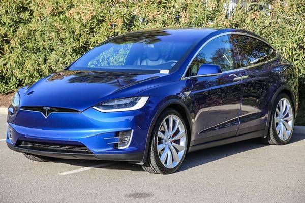 2016 Tesla Model X suv Deep Blue Metallic - - by for sale in Livermore, CA – photo 3