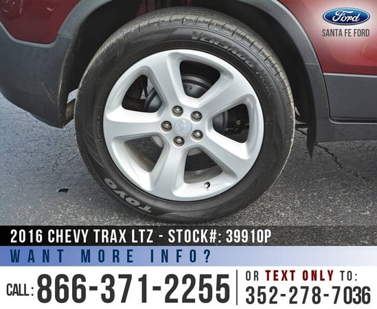 2016 CHEVY TRAX LTZ *** Cruise, Onstar, Leather Seats, BOSE Audio*** for sale in Alachua, FL – photo 8