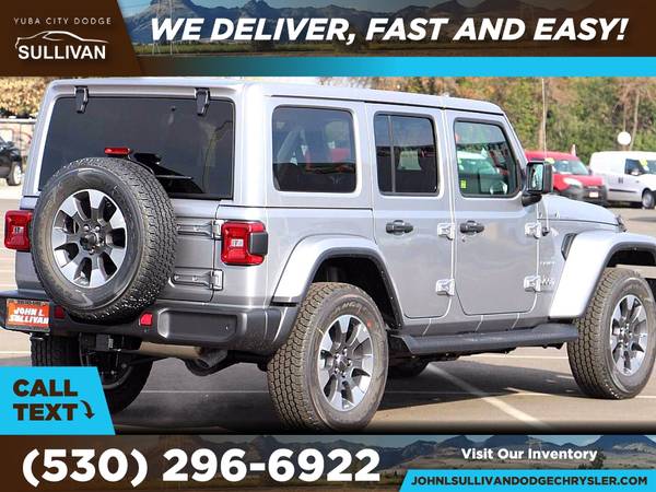 2021 Jeep Wrangler Sahara FOR ONLY 776/mo! - - by for sale in Yuba City, CA – photo 6