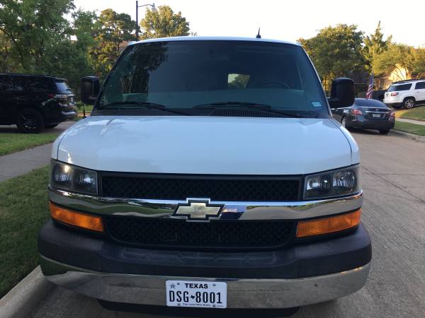 2013 Chevy Express 3500 LT, 6.0L 15 passenger, 36k miles, perfect... for sale in Arlington, TX – photo 3
