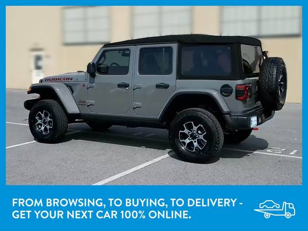2019 Jeep Wrangler Unlimited Rubicon Sport Utility 4D suv Gray for sale in Kingston, NY – photo 5