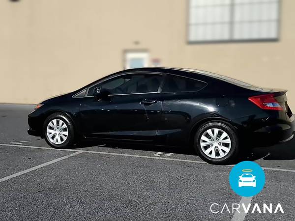 2012 Honda Civic LX Coupe 2D coupe Black - FINANCE ONLINE - cars &... for sale in Albany, NY – photo 6