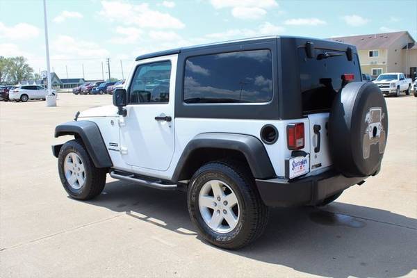 2015 Jeep Wrangler Sport suv White - - by dealer for sale in Fort Madison, IA – photo 7