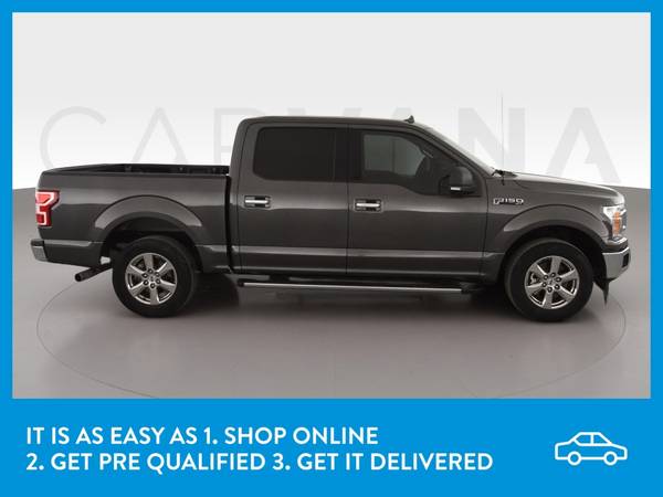 2018 Ford F150 SuperCrew Cab XLT Pickup 4D 5 1/2 ft pickup Gray for sale in Cleveland, OK – photo 10