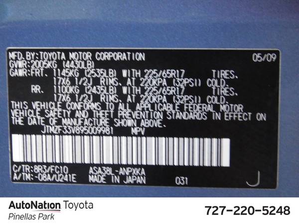 2009 Toyota RAV4 SKU:95009981 SUV for sale in Pinellas Park, FL – photo 24