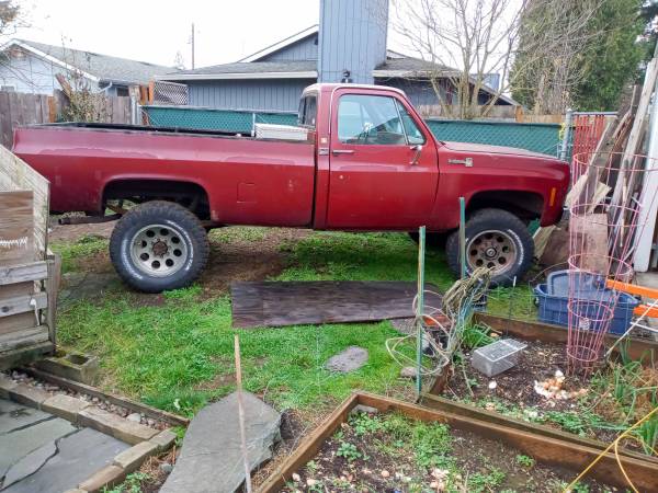 1979 4x4 Chevy pick up - cars & trucks - by owner - vehicle... for sale in Portland, OR – photo 4