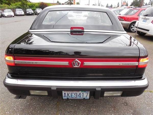 1991 Chrysler TC Convertible for sale in Lynnwood, WA – photo 6