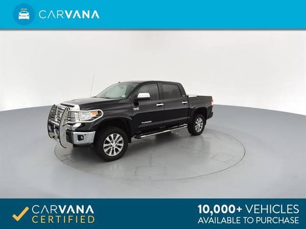 2017 Toyota Tundra CrewMax Limited Pickup 4D 5 1/2 ft pickup Black - for sale in Chicago, IL – photo 6