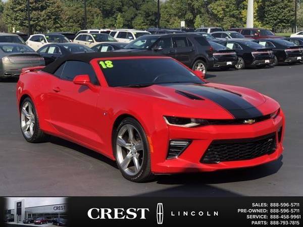 2018 Chevrolet Camaro convertible 1SS - Red Hot for sale in Sterling Heights, MI – photo 2