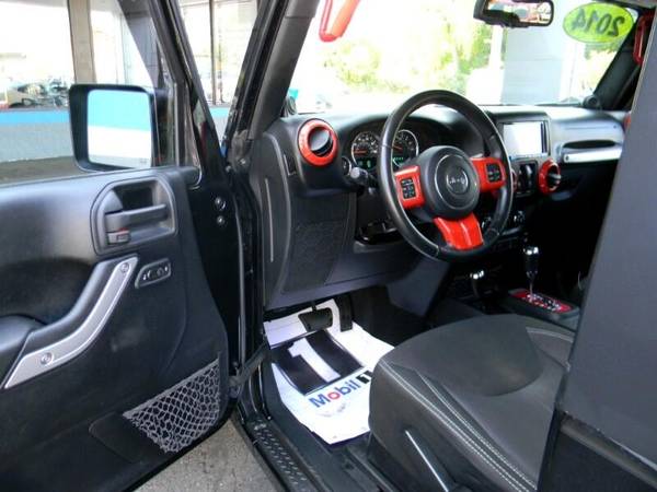 2014 Jeep Wrangler SAHARA 4WD AUTOMATIC WITH HARDTOP - cars & trucks... for sale in Plaistow, MA – photo 14