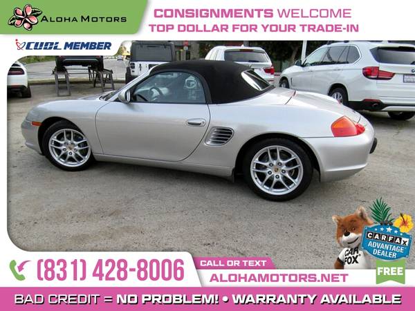 2004 Porsche Boxster FOR ONLY - - by dealer - vehicle for sale in Santa Cruz, CA – photo 8