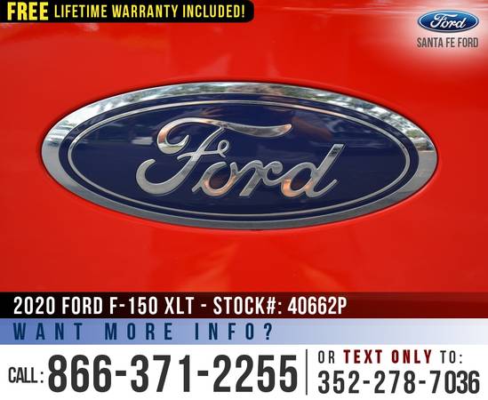 2020 FORD F150 XLT 4WD *** Camera, Bluetooth, FordPass Connect *** -... for sale in Alachua, FL – photo 19