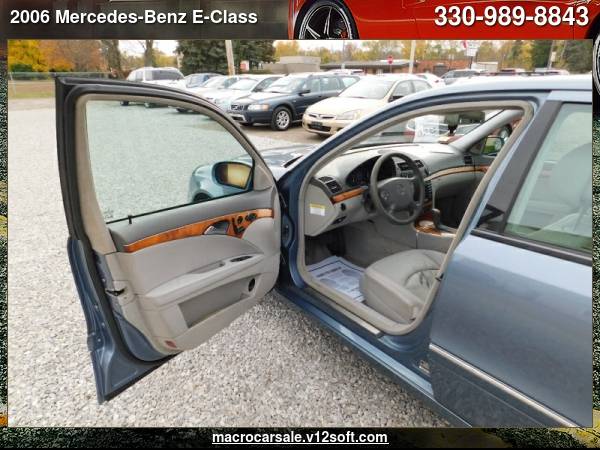 2006 Mercedes-Benz E-Class E 350 4dr Sedan with - cars & trucks - by... for sale in Akron, OH – photo 10